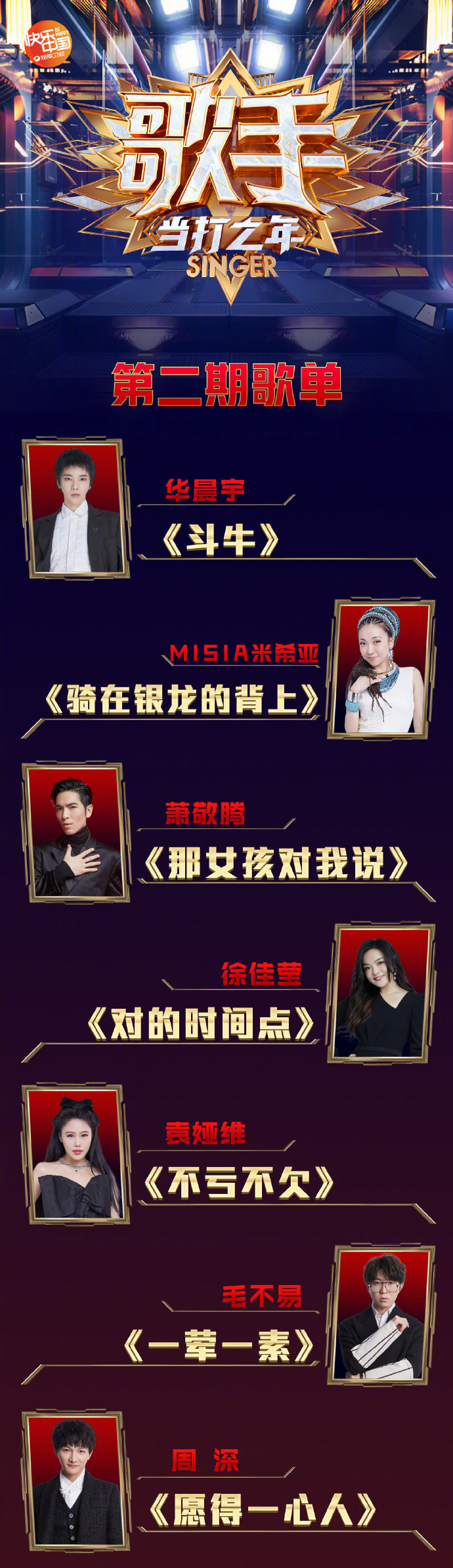 微博:管家婆一肖-一码-一中一特-歌手第五期歌单发布  第3张